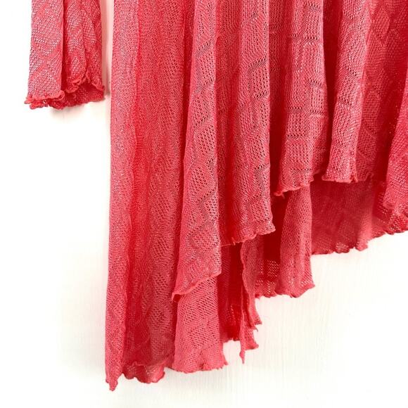 Letarte Handmade Sheer Knit Cardigan Cover-Up – Size S – Made in USA - Picture 4 of 9